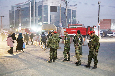 <b>喀布爾遇襲32人死亡</b>