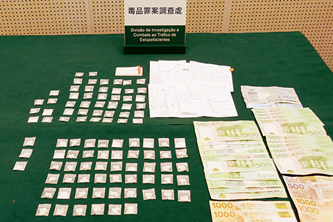 <b>供稱為還債受僱港犯罪集團來澳散貨 港</b>