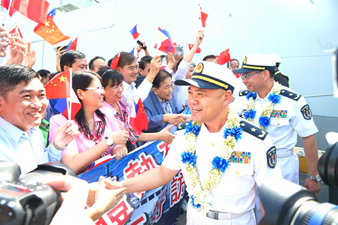 <b>第三十批護航編隊訪問菲律賓</b>
