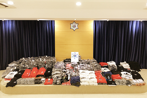 <b>粵澳海關本年度首次保護知識產權聯合行</b>