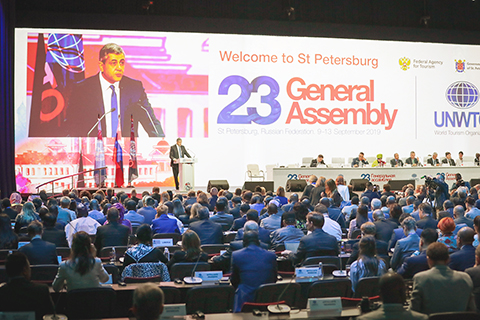 <b>譚俊榮率代表團出席聯合國世旅組織大會</b>