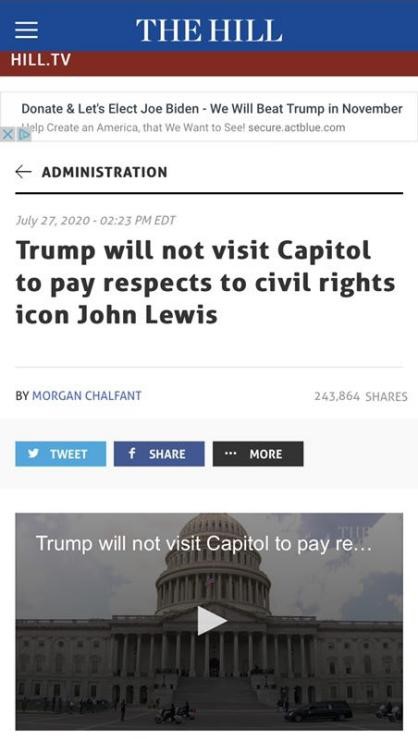 北美观察丨全美缅怀已故民权领袖 美国政客却往伤口上撒盐