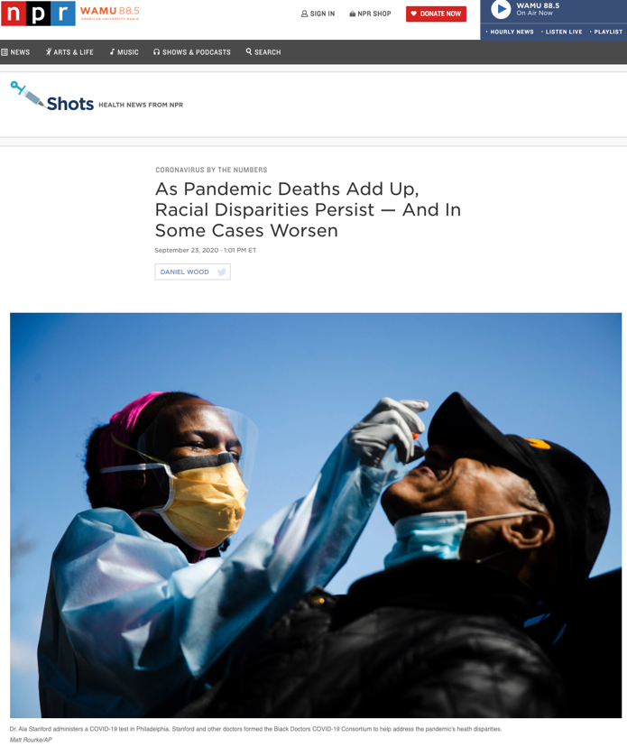 北美观察丨高死亡率 高感染率 美国少数族裔在疫情中受伤最深